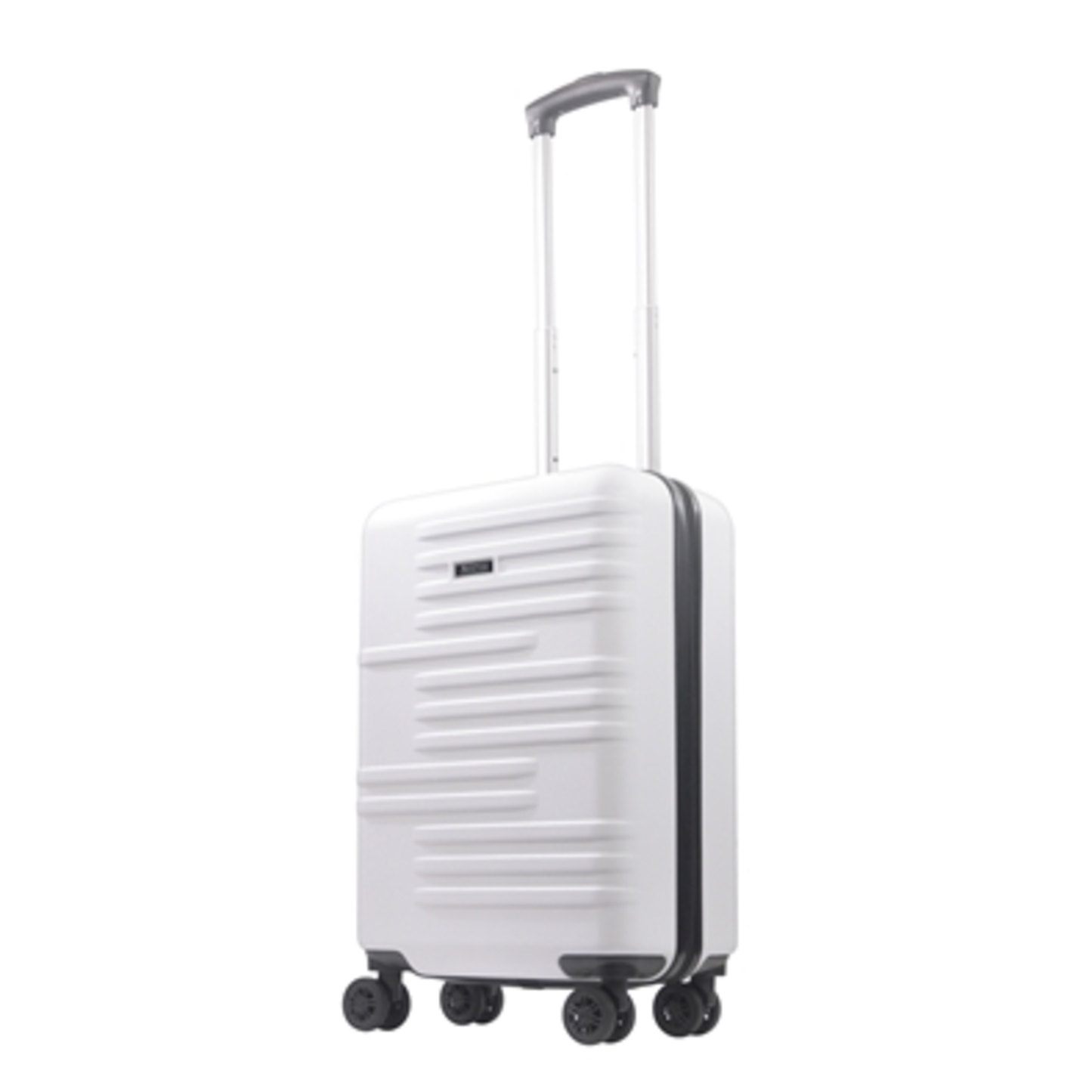 HARDSIDE CARRY-ON LUGGAGE, WHITE, 22.5"