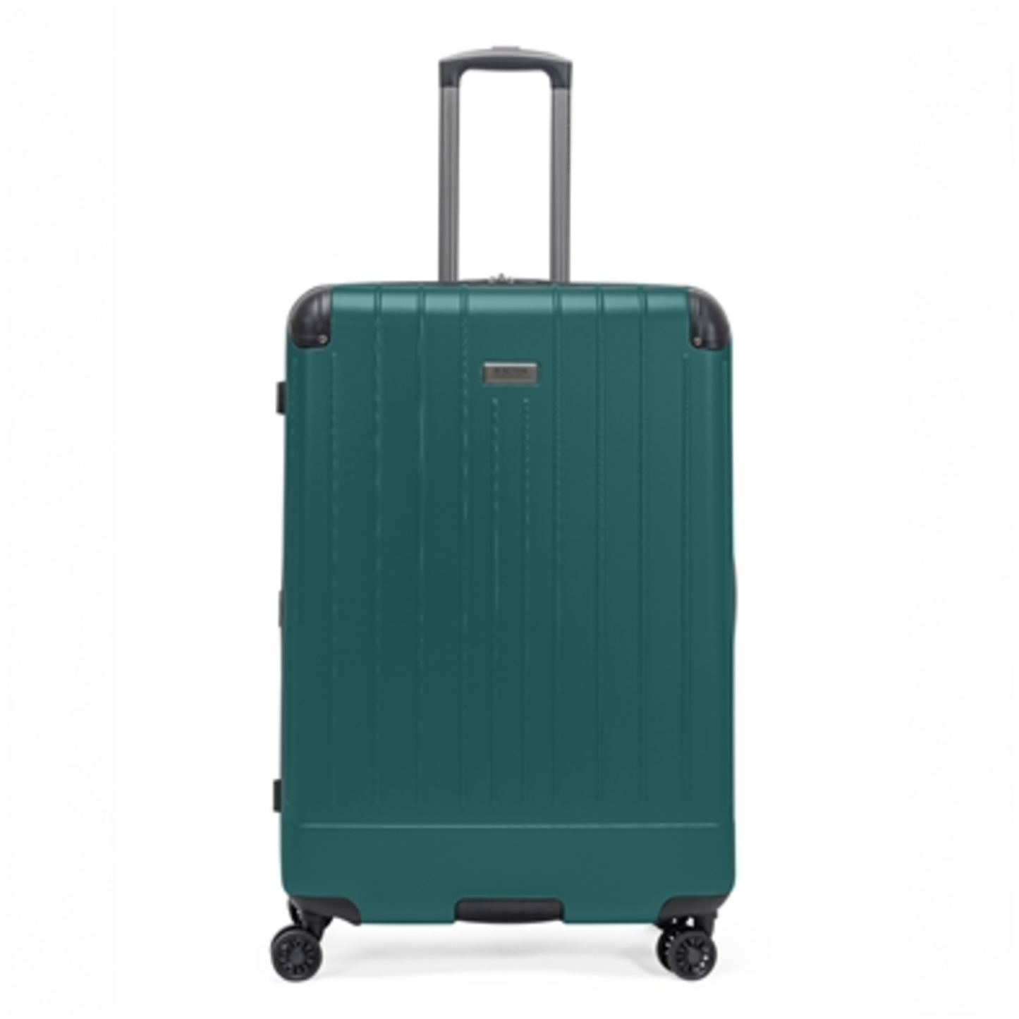 FLYING AXIS CHECKED LUGGAGE, MIDNIGHT TURQUOISE, 28"