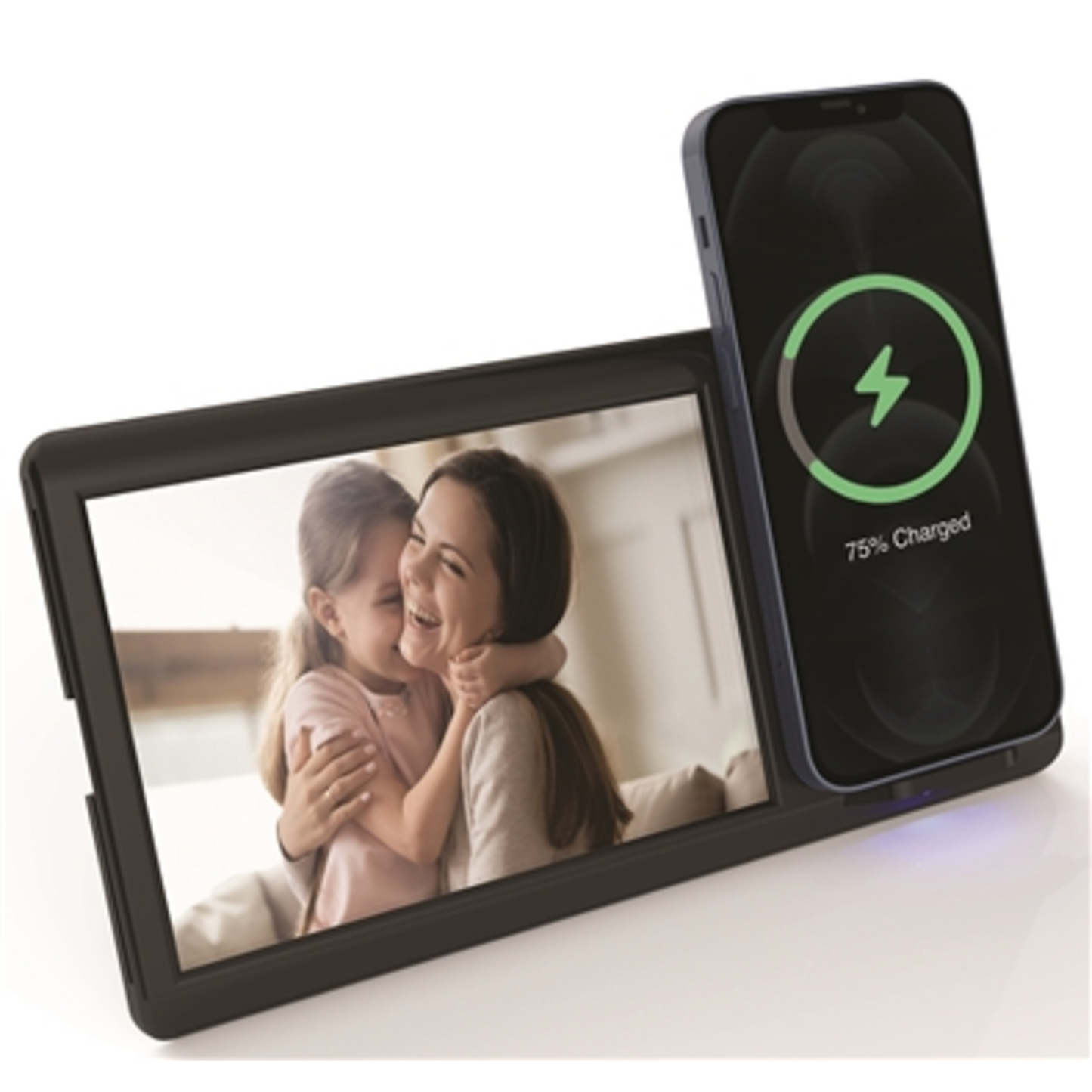 WIRELESS CHARGING PHOTO FRAME, BLACK