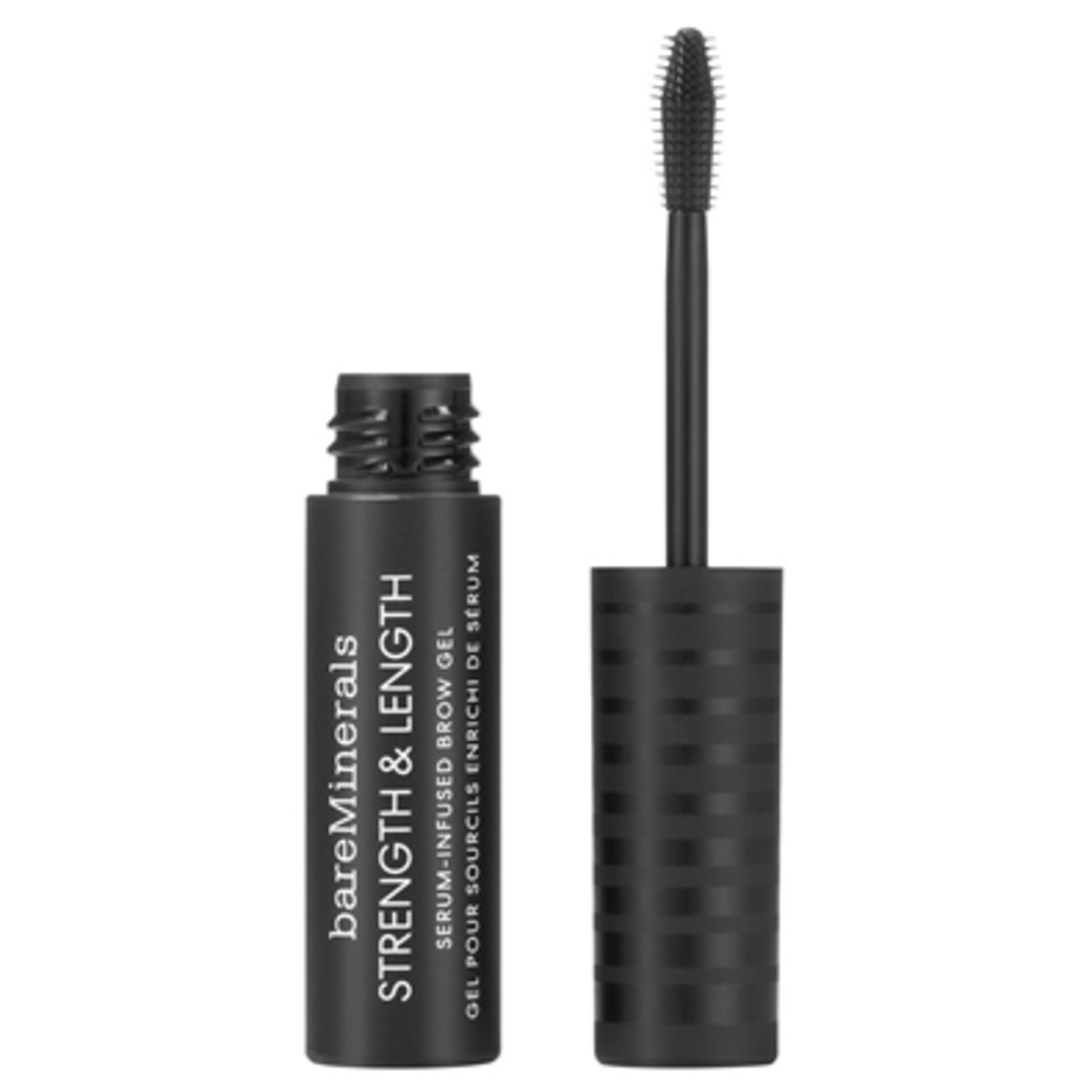 STRENGTH AND LENGTH SERUM-INFUSED MASCARA, CLEAR COCOA