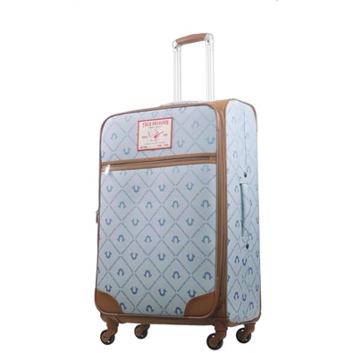 SOFT SIDED EXPANDABLE SPINNER LUGGAGE, DENIM, 31"