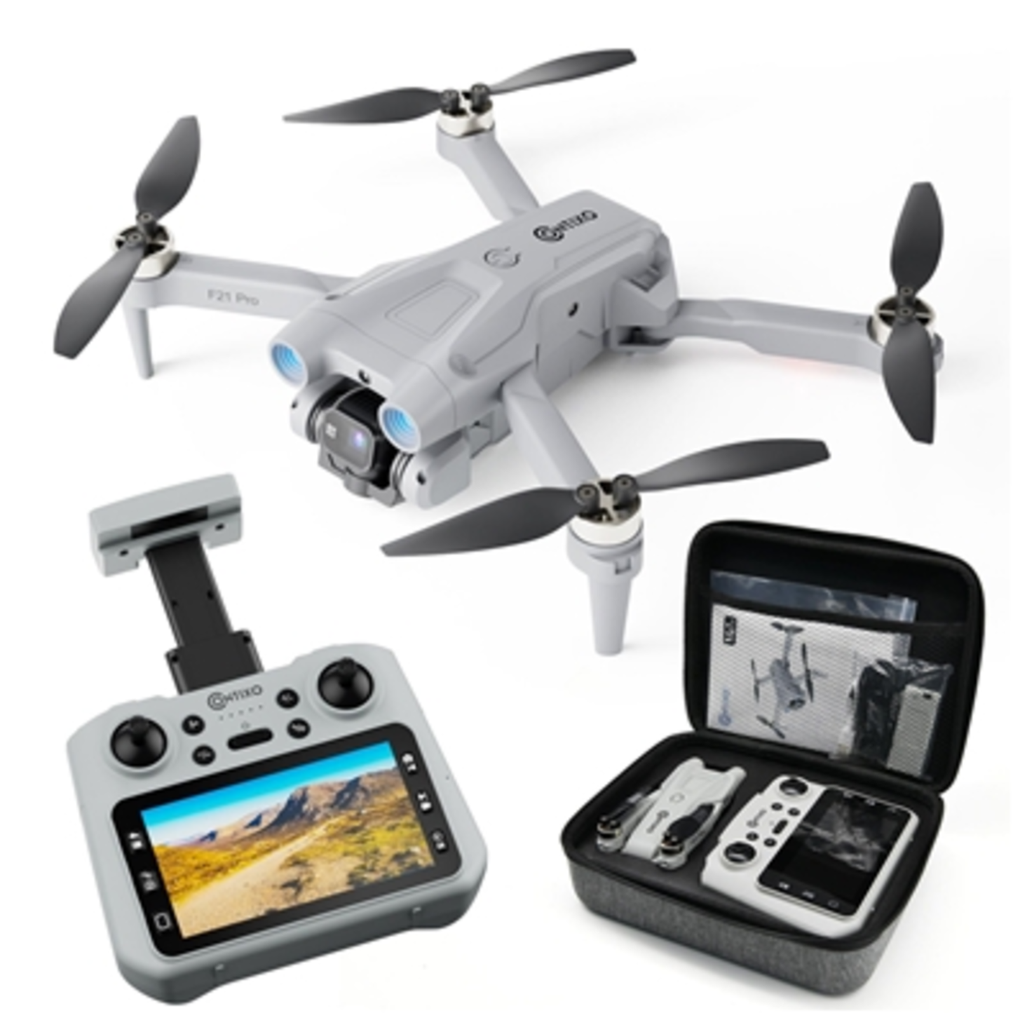 PRO DRONE WITH SCREEN REMOTE, 4.3" SCREE