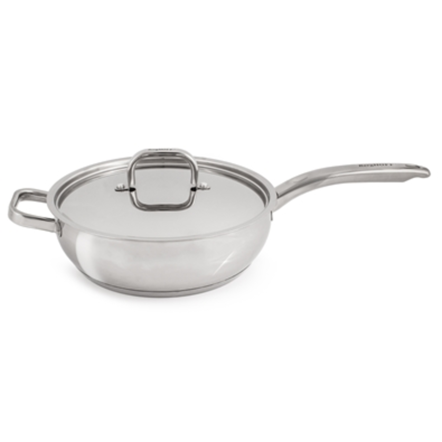 BELLY SHAPE SS DEEP SKILLET WITH SS LID, 9.5"