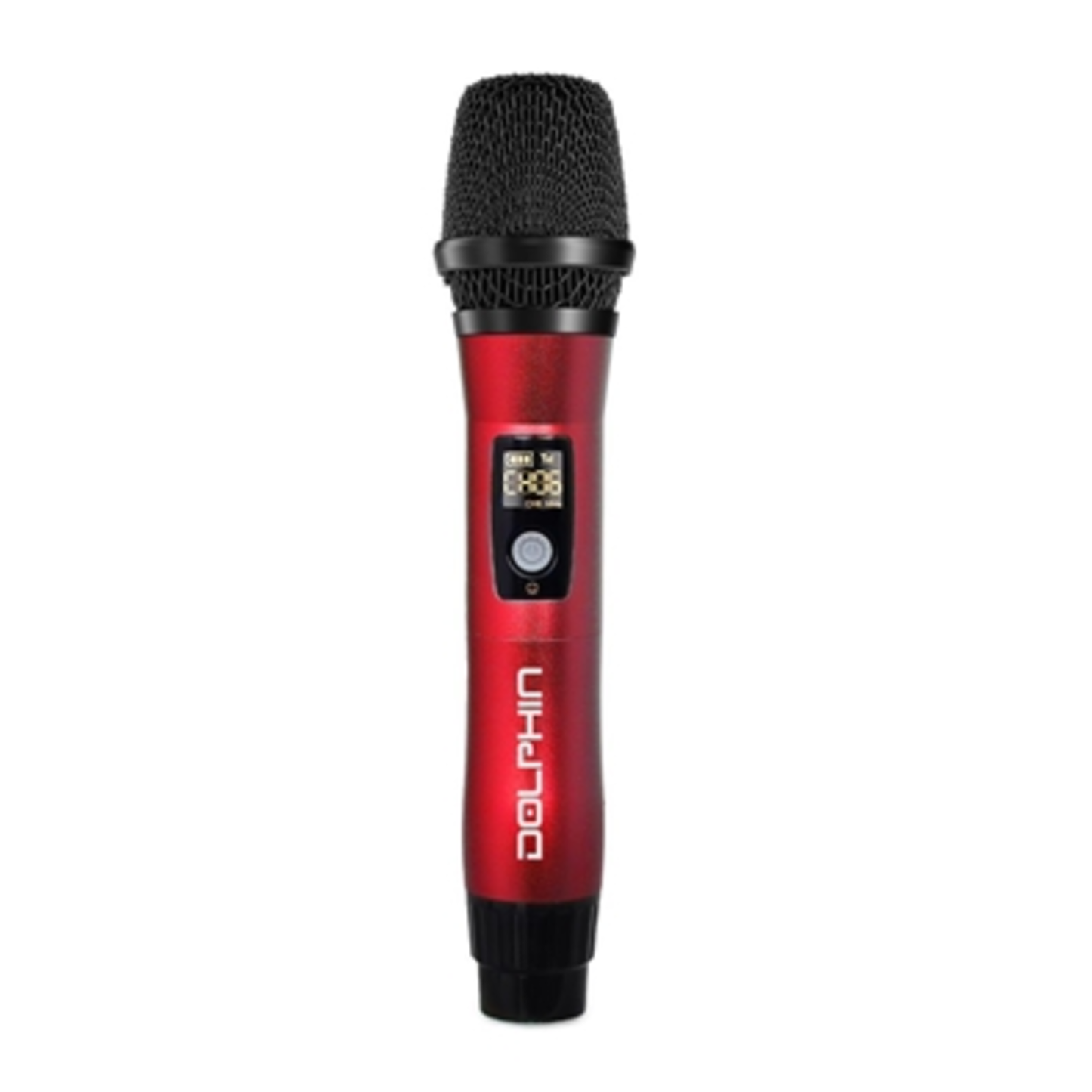 WIRELESS USB-C RECHARGEABLE MICROPHONE, RED