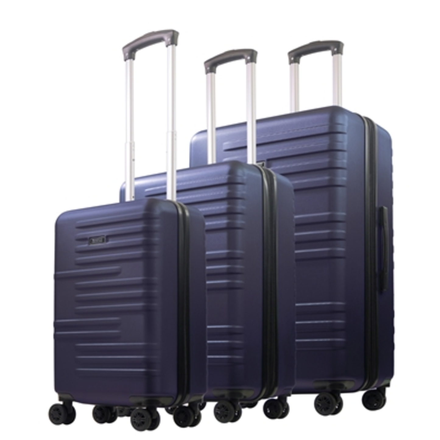 HARDSIDE LUGGAGE SET, NAVY, 3 PIECES