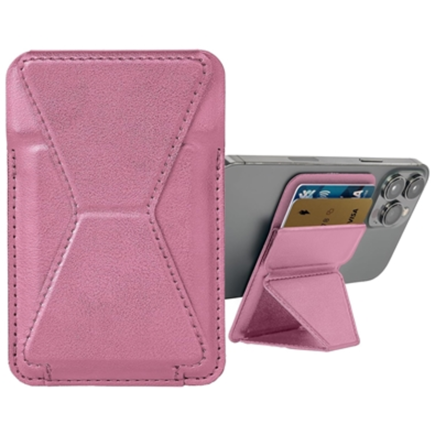 MAGSAFE CREDIT CARD HOLDER W/ STAND, PINK