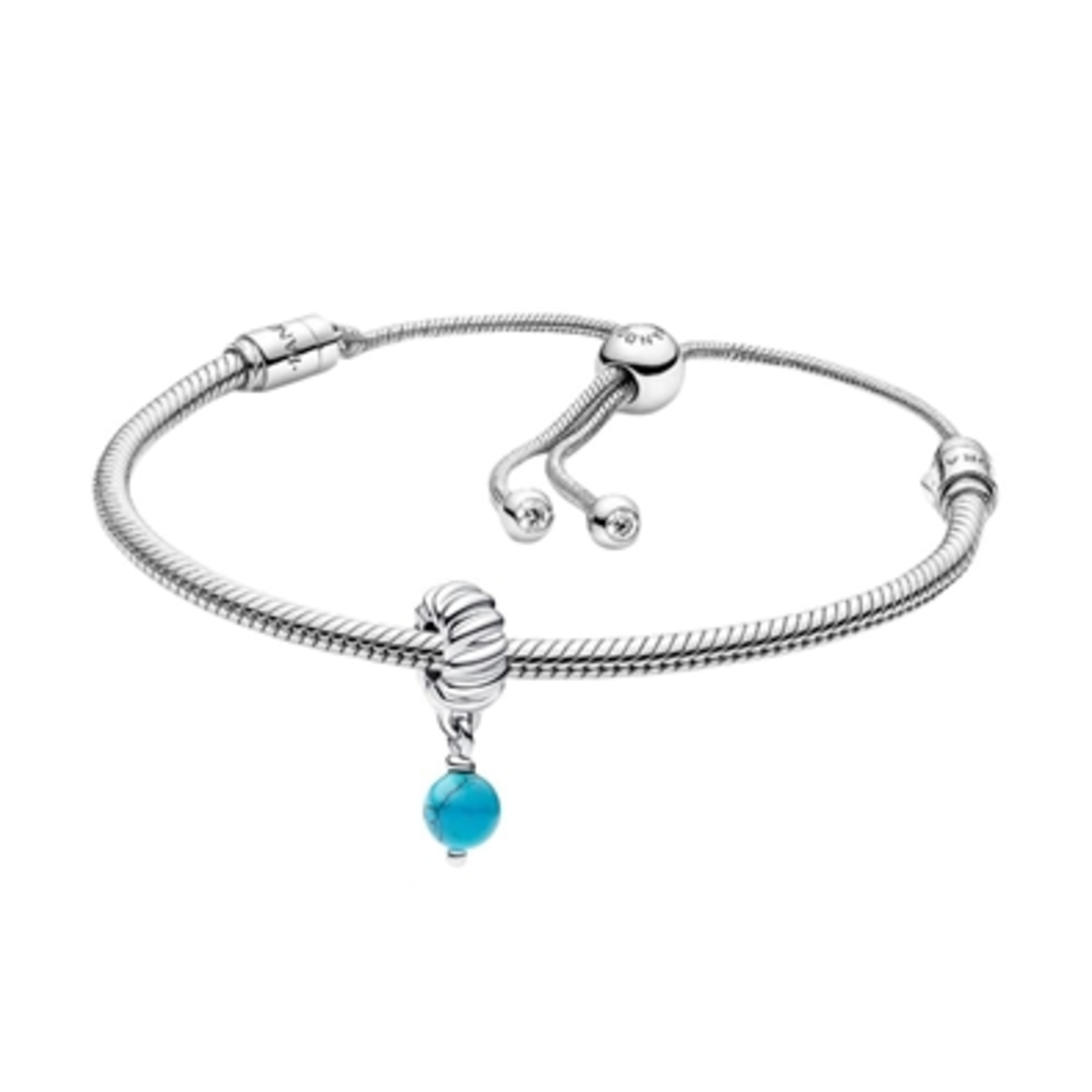 OCEAN BLUE BRACELET SET, 7.1"