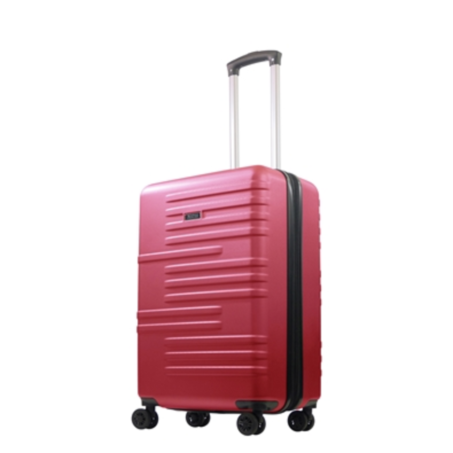 HARDSIDE LUGGAGE WITH EXPANSION, RED, 26.5"