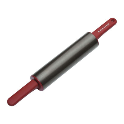 ROLLING PIN W/ NONSTICK COATING RED