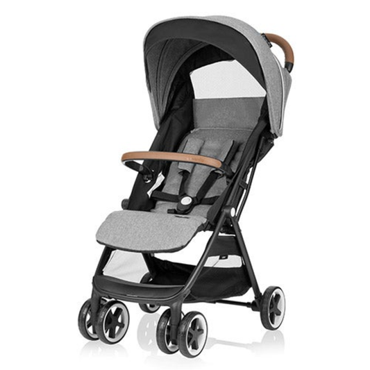 GOLD OTTO SELF-FOLDING LIGHTWEIGHT STROLLER MOONSTONE GRAY