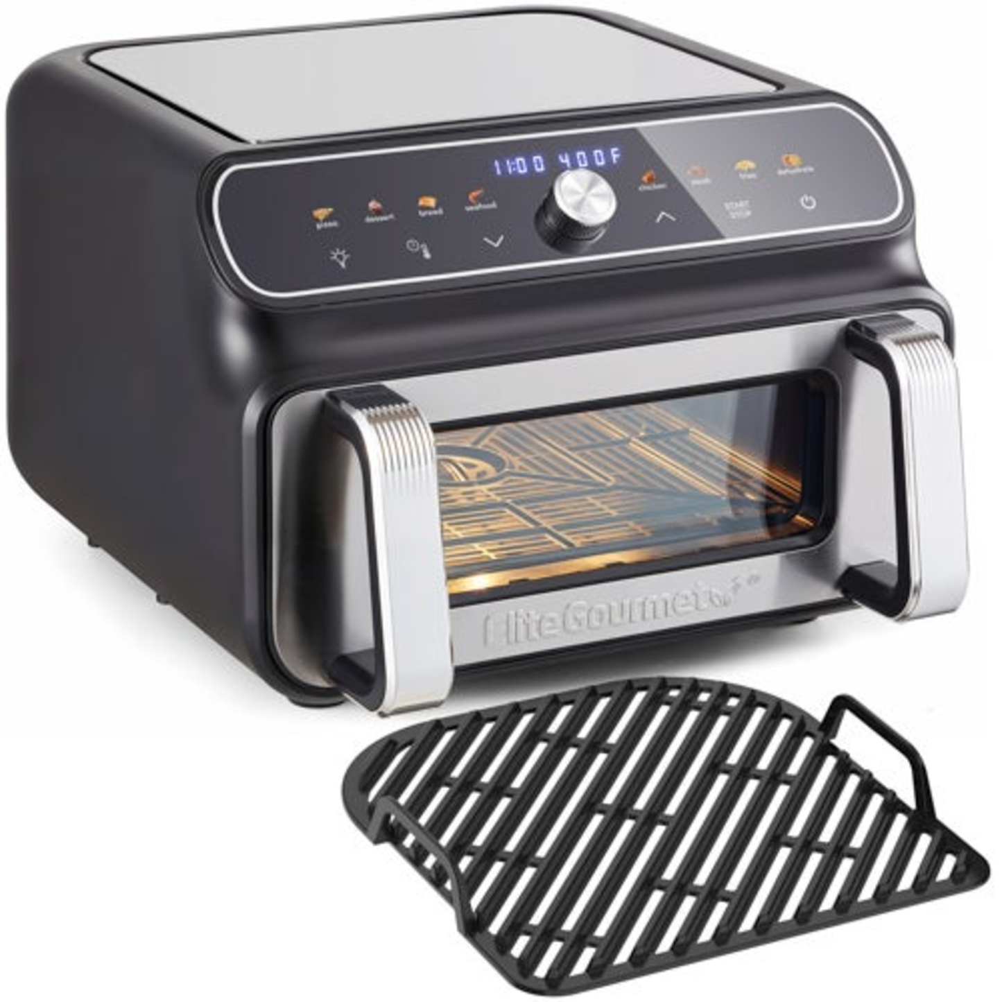 11QT DIGITAL INDOOR GRILL & AIR FRYER OVEN