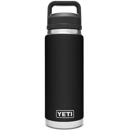 YETI RAMBLER 26 OZ. BOTTLE W/CHUG CAP - BLACK