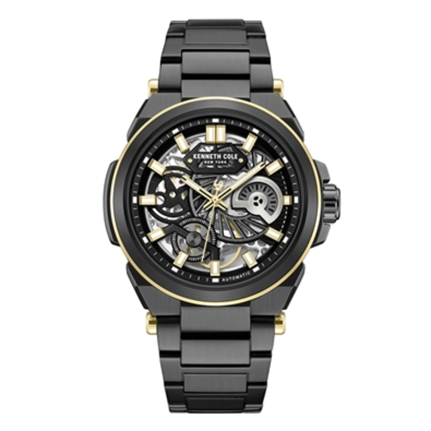 AUTOMATIC WATCH, BLACK, MENS STANDARD