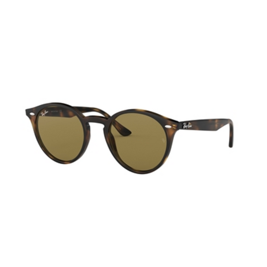 ROUND NON-POLAR UNISEX SUNGLASSES, HAVANA/BROWN, 49
