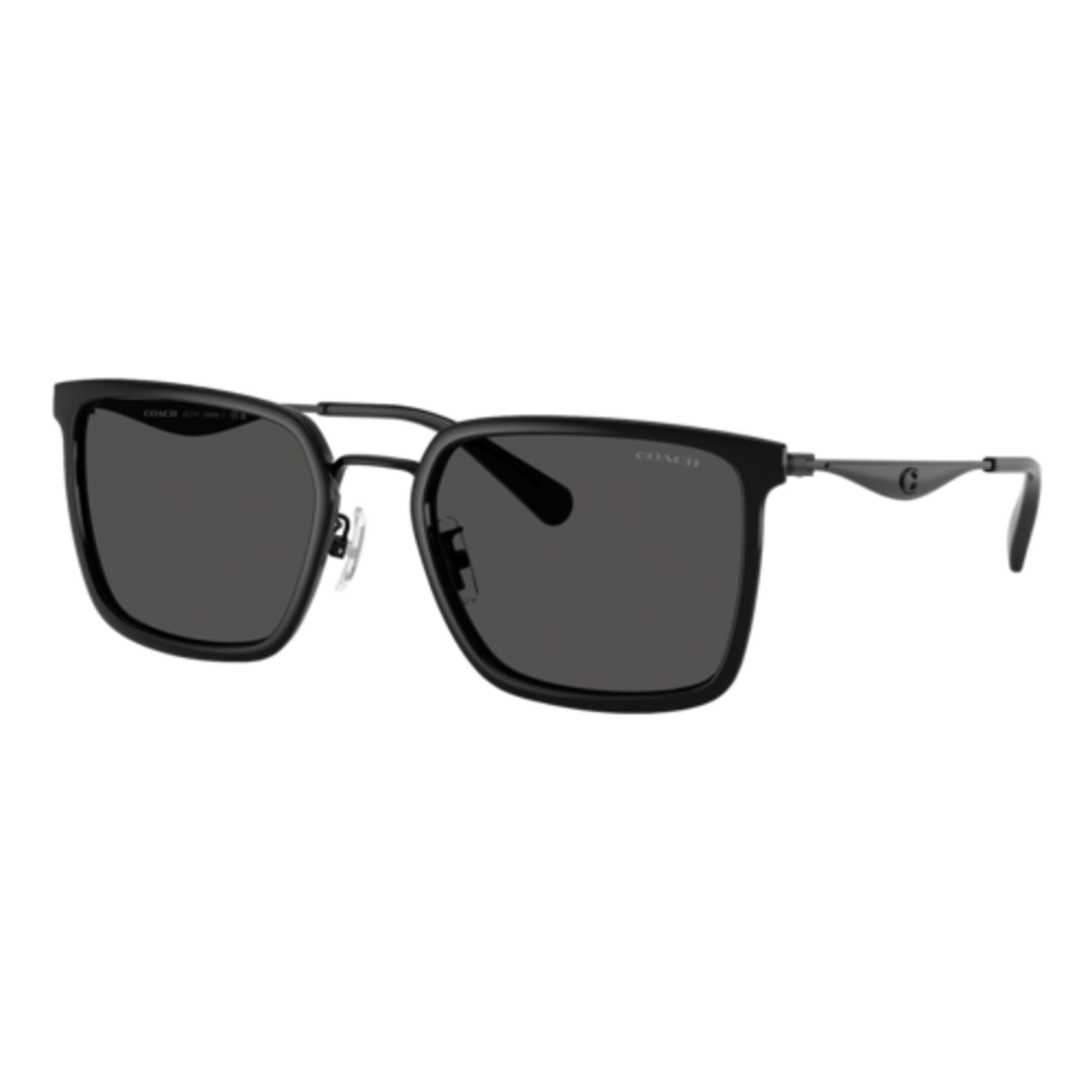 COACH PILLOW TABBY METAL SQUARE SUNGLASSES