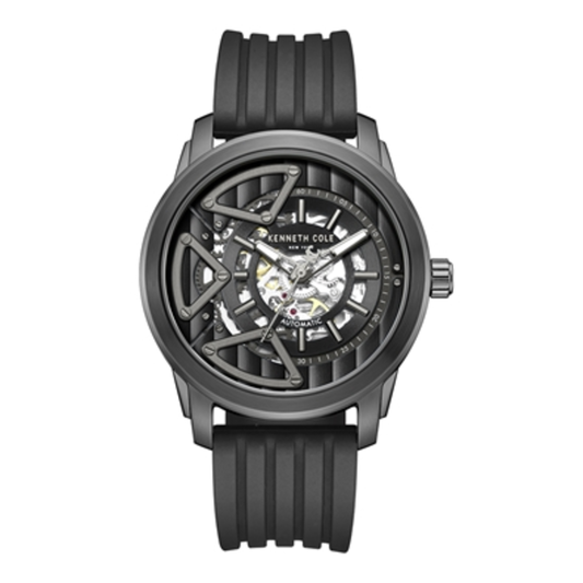 AUTOMATIC WATCH, BLACK, MENS STANDARD