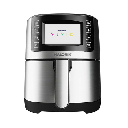 7QT VIVID SERIES TOUCHSCREEN AIR FRYER STAINLESS STEEL
