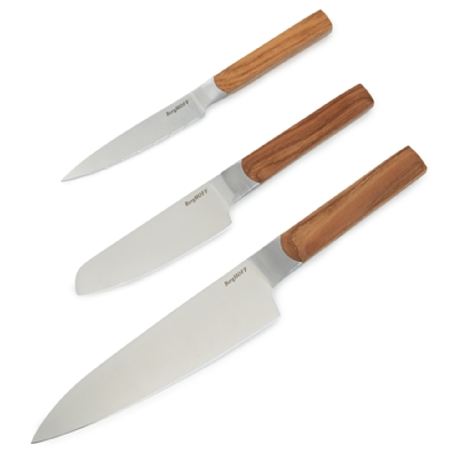 DINA ION ASH WOOD CUTLERY SET, 3 PIECES
