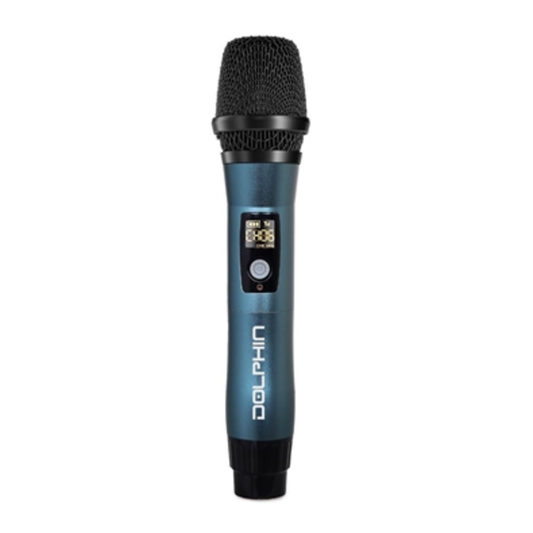WIRELESS USB-C  RECHARGEABLE MICROPHONE, BLUE