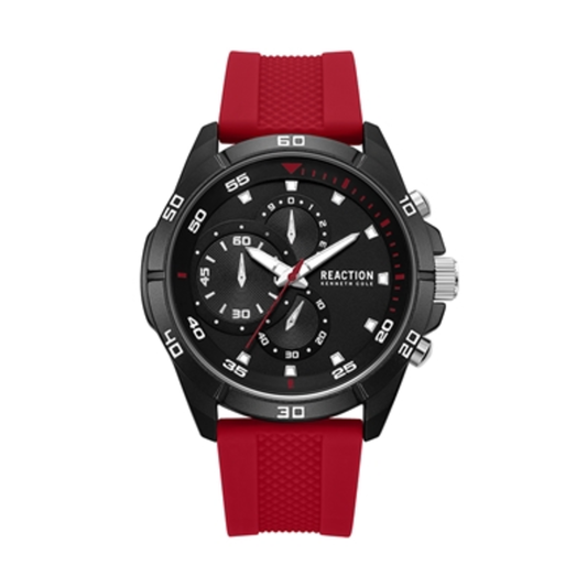 DRESS SPORT WATCH, RED, MENS STANDARD