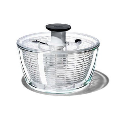 GOOD GRIPS GLASS SALAD SPINNER