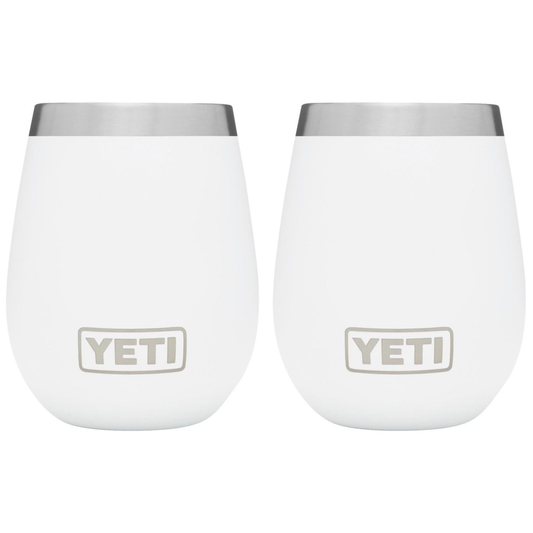 YETI RAMBLER 10 OZ. WINE TUMBLER - WHITE (2-PACK)