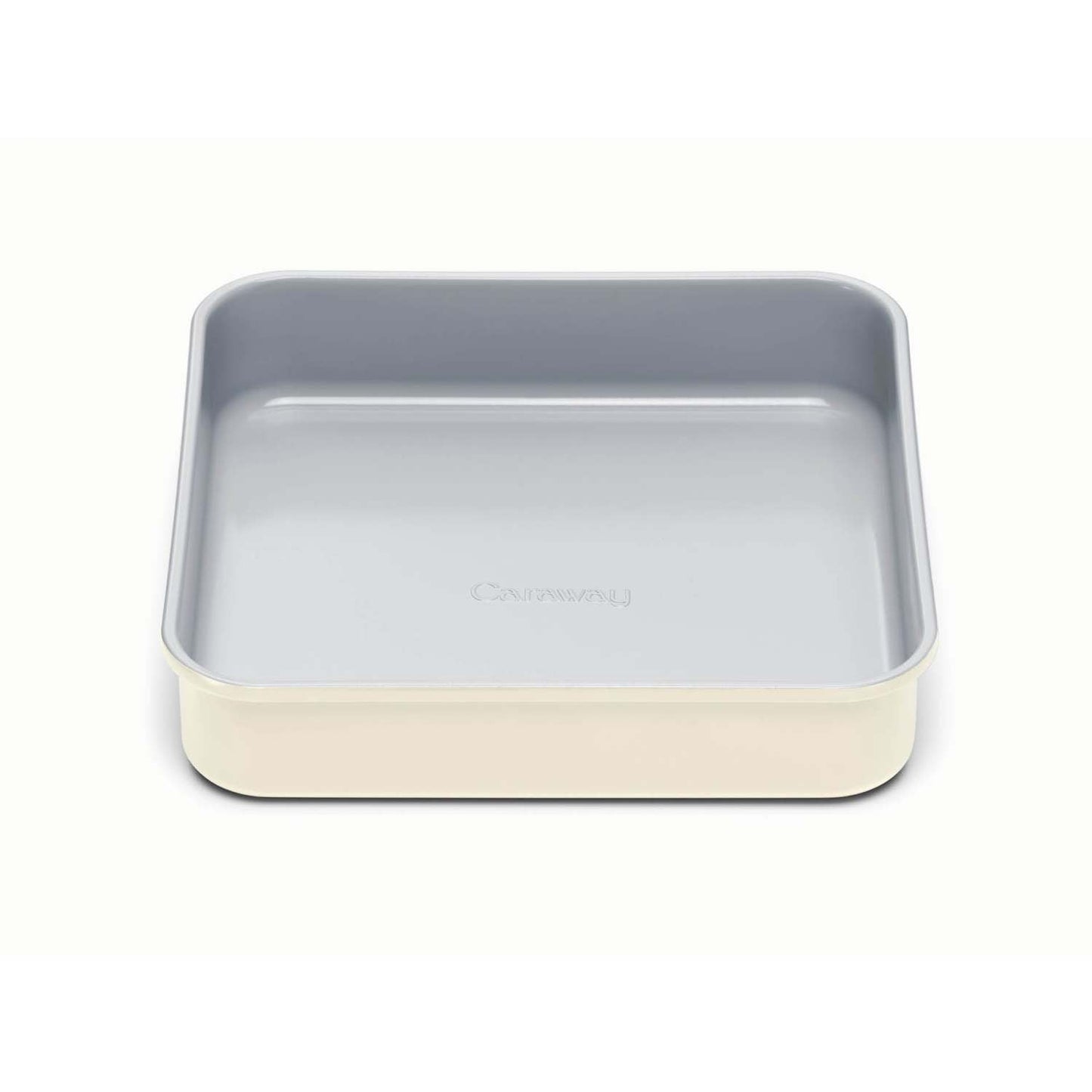 NONSTICK CERAMIC SQUARE PAN CREAM