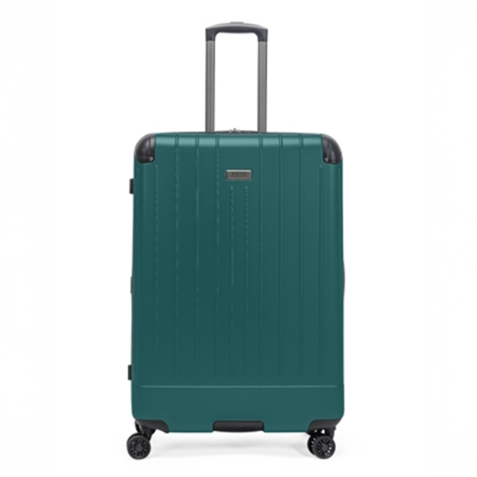 FLYING AXIS CHECKED LUGGAGE, MIDNIGHT TURQUOISE, 28"