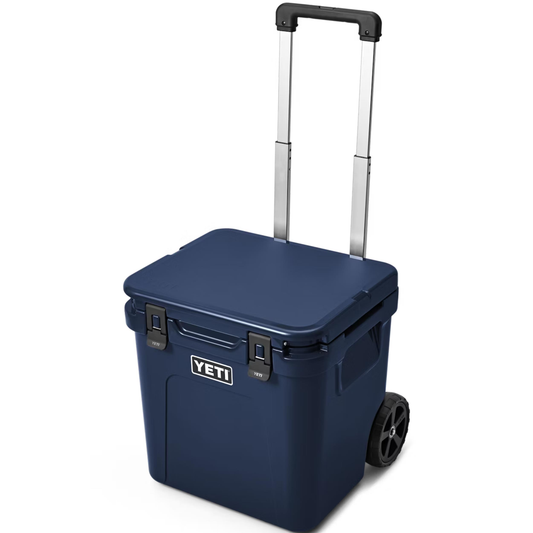 YETI ROADIE 48 WHEELED COOLER - NAVY