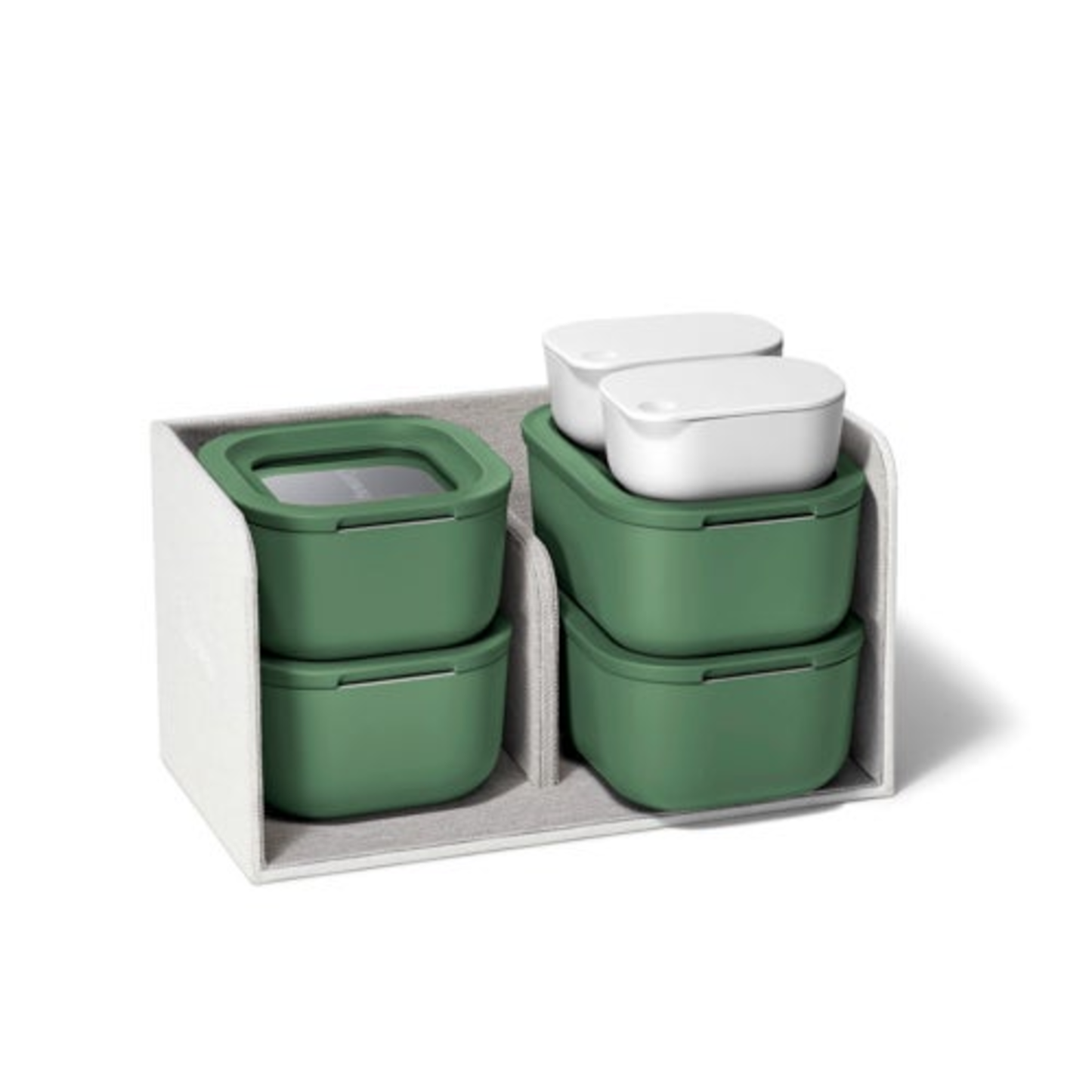 MINI FOOD STORAGE SET W/ STORAGE ORGANIZER SAGE