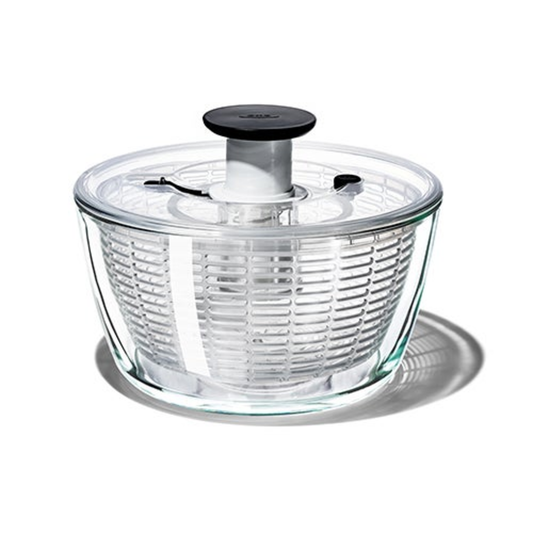 GOOD GRIPS GLASS SALAD SPINNER