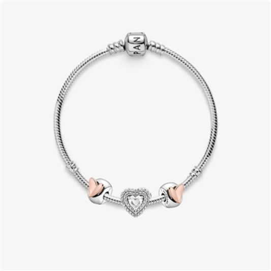 FOLLOW YOUR HEART BRACELET, 7.9"