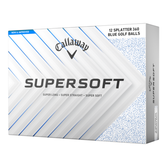 CALLAWAY SUPERSOFT SPLATTER 360 GOLF BALLS