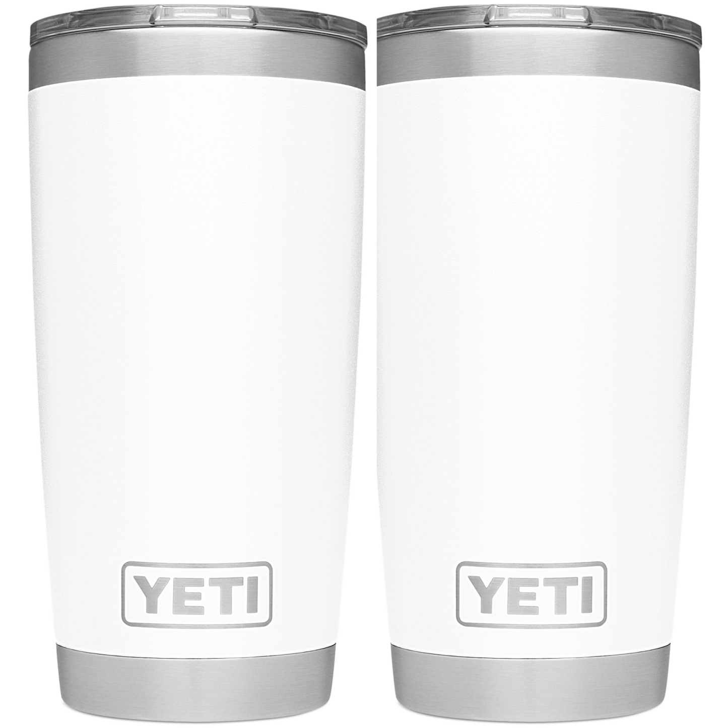 YETI RAMBLER 20 OZ. TUMBLER - WHITE (2-PACK)