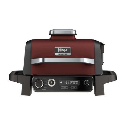 WOODFIRE OUTDOOR GRILL SMOKER & AIR FRYER RED