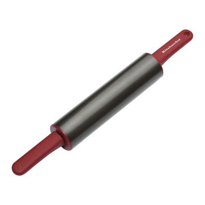 ROLLING PIN W/ NONSTICK COATING RED