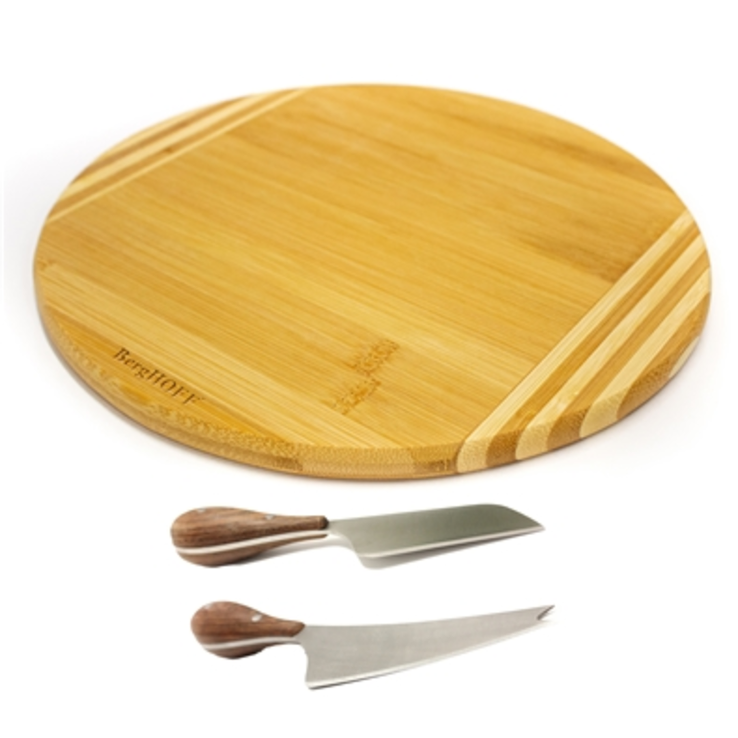 BAMBOO 3PC ROUND BOARD /AARON PROBYN CHE, NATURAL