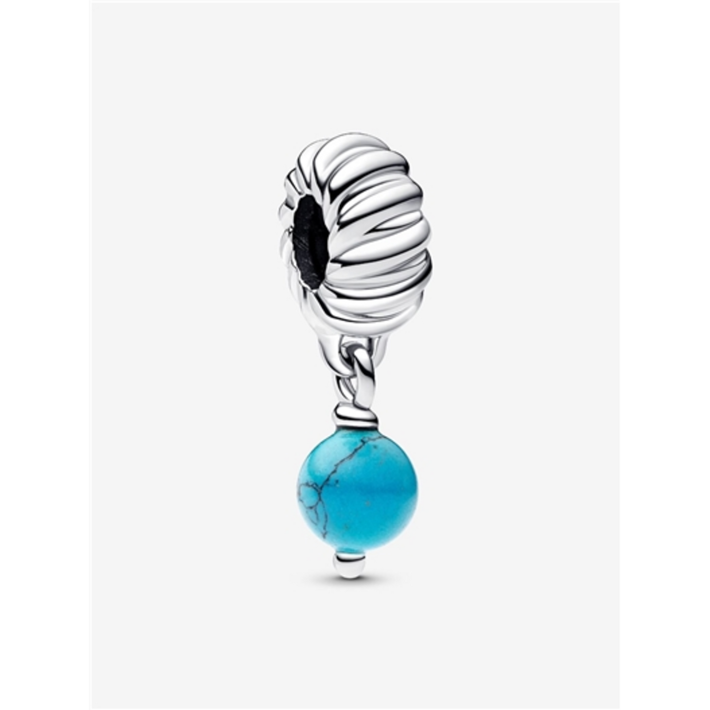 TURQUOISE-COLORED DANGLE CHARM