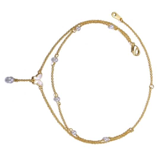 14K YELLOW GOLD TIMELESS NECKLACE, GOLD, 10.25"