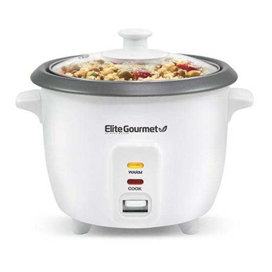CUISINE 6 CUP RICE COOKER W/ STEAM TRAY