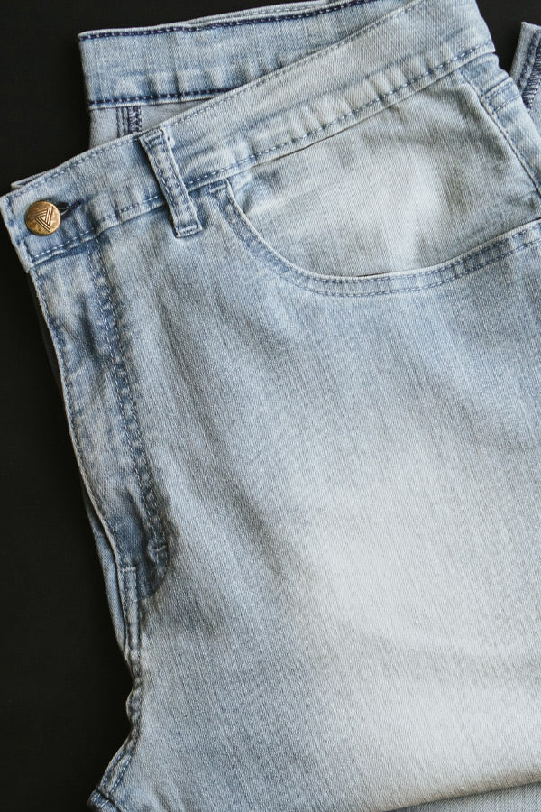 CUSTOM TAILORED BLUE DELTA JEANS/CHINOS