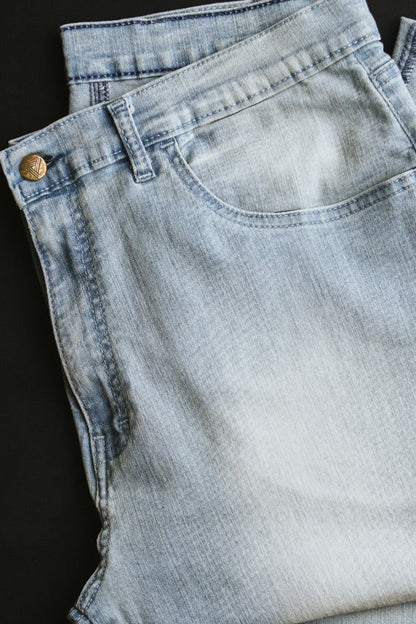 CUSTOM TAILORED BLUE DELTA JEANS/CHINOS