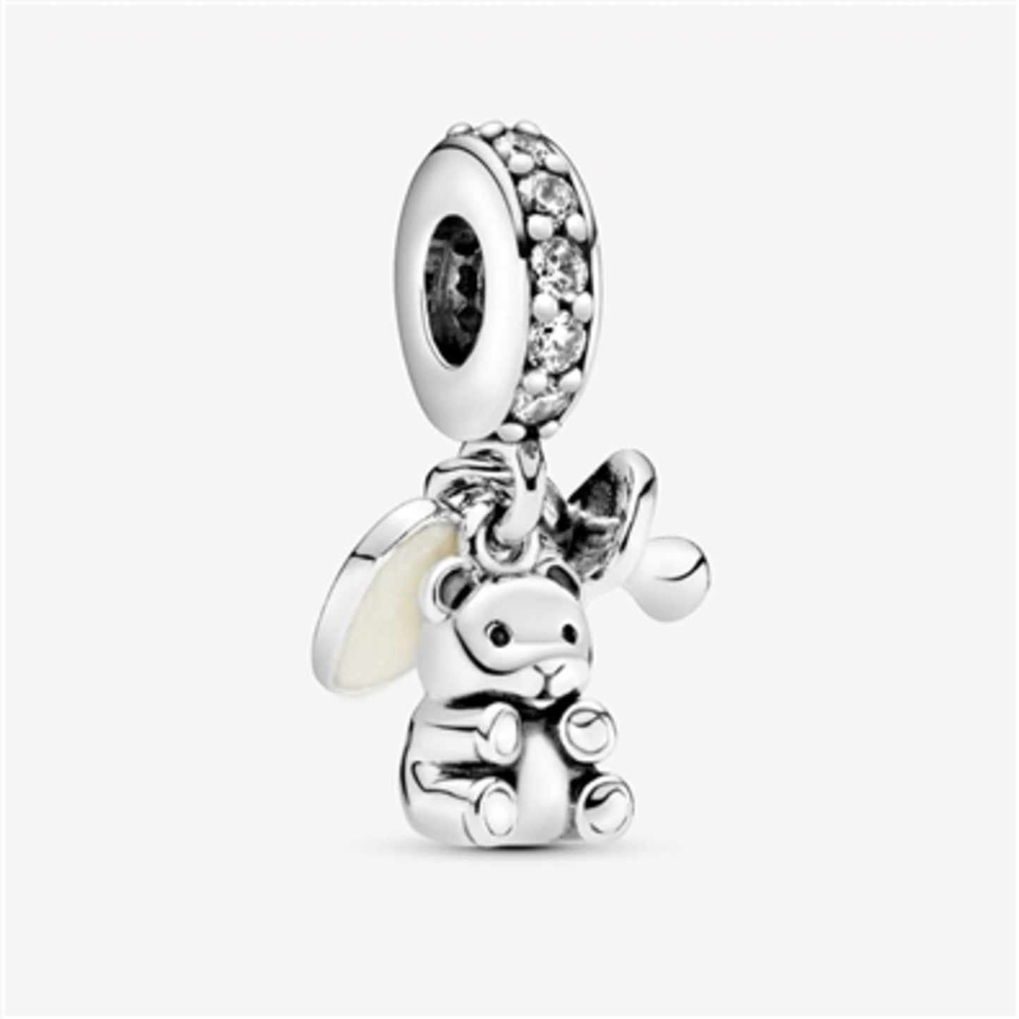 BABY TEDDY BEAR DANGLE CHARM