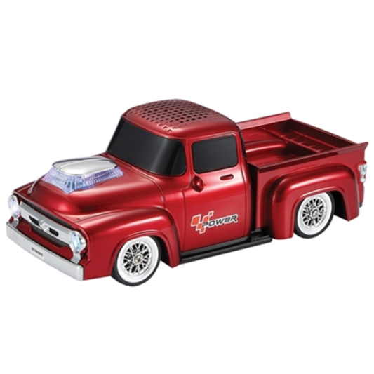 RETRO RIDE BLUETOOTH CAR SPEAKER, RED