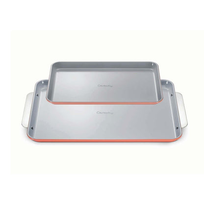 NONSTICK CERAMIC BAKING SHEET DUO PERRACOTTA