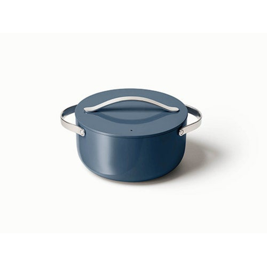 6.5QT NONSTICK CERAMIC DUTCH OVEN NAVY
