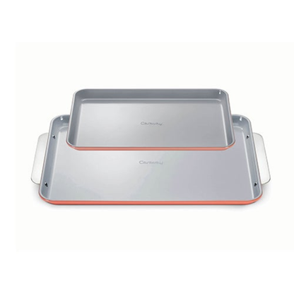NONSTICK CERAMIC BAKING SHEET DUO PERRACOTTA