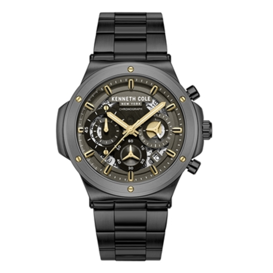 MEN'S CLASSIC WATCH, BLACK, STANDARD