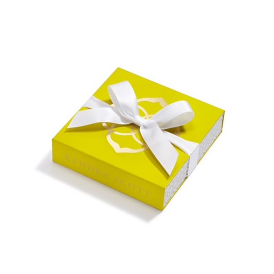 LARGE GIFT BOX, YELLOW