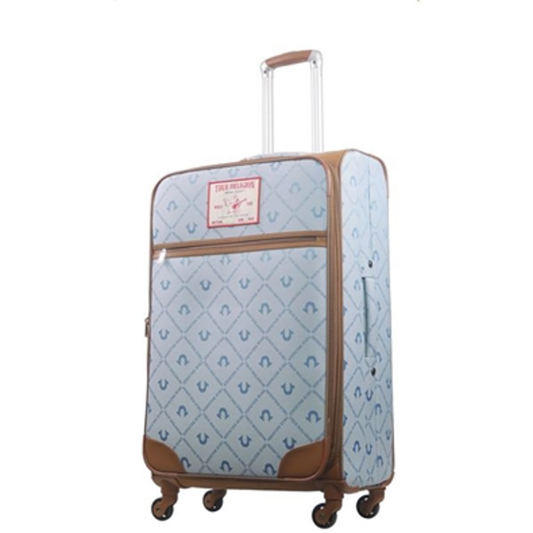 SOFT SIDED EXPANDABLE SPINNER LUGGAGE, DENIM, 31"